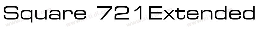 Square 721Extended H字体转换 Square 721Extended H字体转换